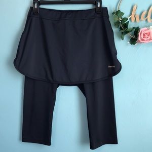 Reebok Play Dry Athletic Legging w/ Built-in Skirt
